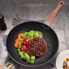 32CM Non-stick Wok Frying Pan Cook Gas Stove Induction Skillet Kitchen Cookware Durable Maifan Stone Home Steak Pancake Saucepan
