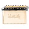Musiclily Ultra Brass 41mm Tremolo Block (10.5mm String Pitch) for PRS SE-Style Electric Guitar Tremolo Bridges