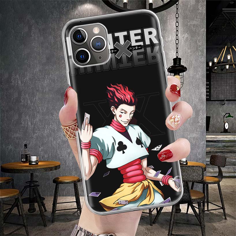 Hunter HXH Hisoka Soft Phone Case For IPhone 18 11 17 Air 16E 16 Pro Max 15 + 14 Plus 13 Mini 12 Apple 7 SE 8 Fundas Coque 11 17 Ai