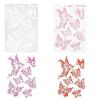 1 Pcs Butterfly Stencils For Wall Painting DIY Scrapbooking Photo Album Paper Card Making Craft Decorative Embossing Template