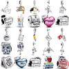 New Fine Charms Fit Pendant Original Bracelets Graduation Study Teacher Charm Bead Diy Jewelry Making Gift