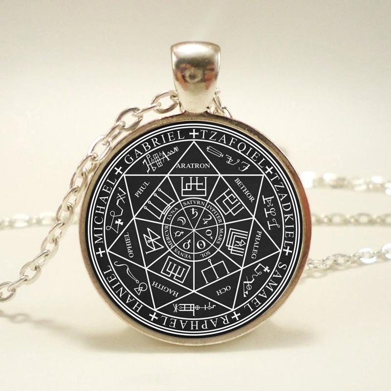 Ожерелье лидера Армии Бога Архангела Михаила, подвеска оккультного защитника архангела Михаила, оккультные украшения архангела Михаила