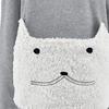 Женская модная вышитая одежда Pet Big Pocket Cat Ear Hooded Sweatshirt