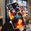 Чехол для телефона Fire Force для iPhone 14 13 12 11 Pro Max XS X XR SE 2020 6 7 8 Plus Mini Transparent Shell