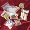 100pcs Baking Packaging Candy Bag Transparent Gift Bag Baking Supplies Cookie Bag  Cookies Packing