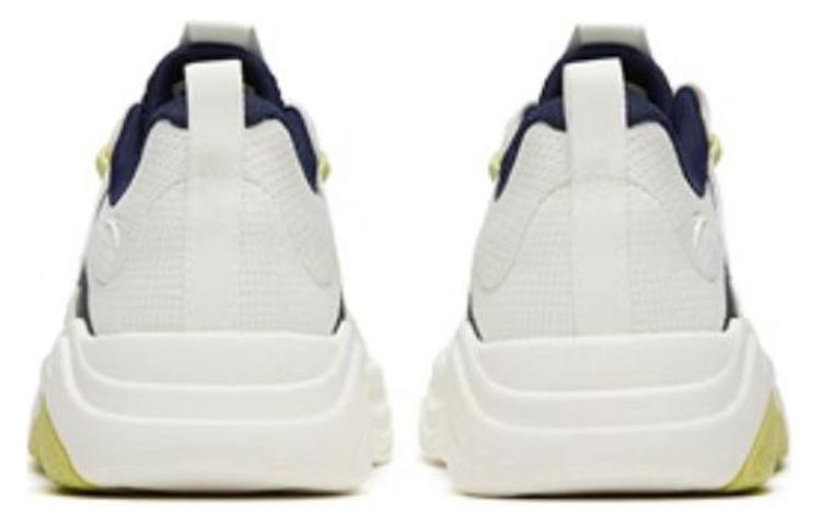 Men's Sneakers Anta Life Collection Slip Resistant Abrasion Resistant Low top Skateboard Shoes Men's White
