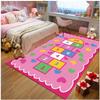 Мультяшный розовый единорог 3D-печатный ковер детская палатка для ползания коврик детская игровая площадка коврики детская спальня игровые ковры для гостиной