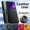 Роскошный ударопрочный кожаный чехол Coque для Xiaomi 17 17 Pro Xiaomi 17 Pro Max Магнитный чехол-ракушка для Xiaomi 17Pro Задняя крышка