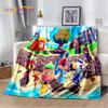 Одеяло с изображением животных, пересекающих новые горизонты, мягкое одеяло для дома, спальни, кровати, дивана, пикника, путешествия, офиса, одеяло, детское