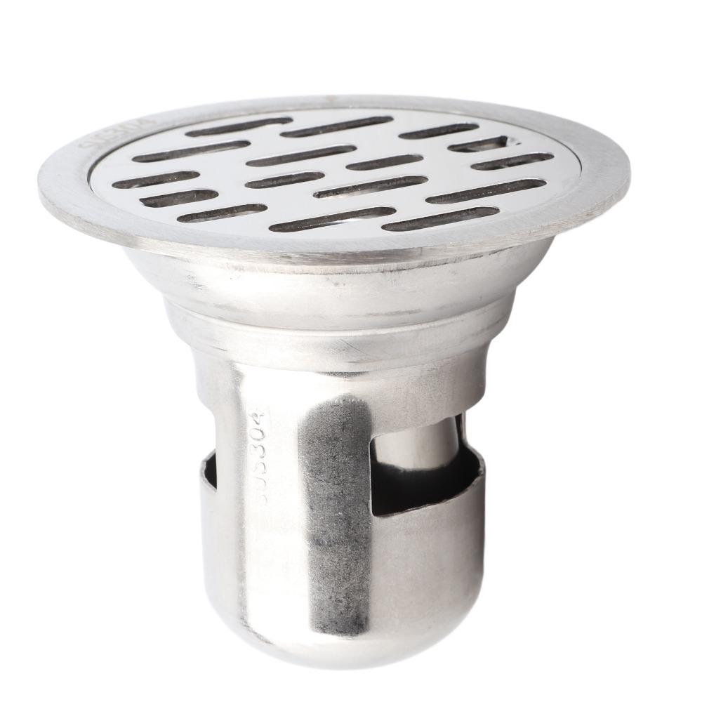 Fits 50mm / 1.97in Pipe Shower Drain 2.95inch Diameter Floor Waste Drain  Floor Drainage