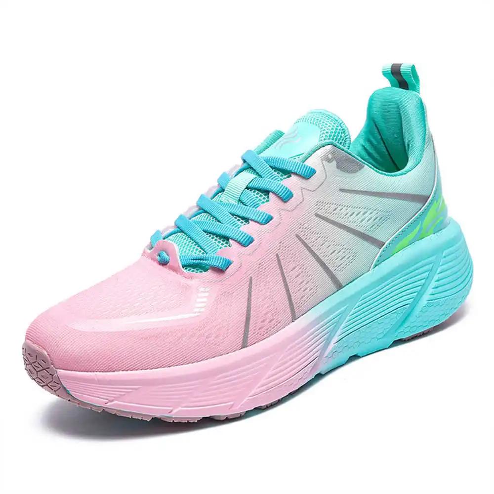 Fashion Bicolor Slip-resistant Comfortable Women Vulcanize Shoes 32 Red Sneakers Husband Sport Loofers Sneakersy Lux Flatas Fat