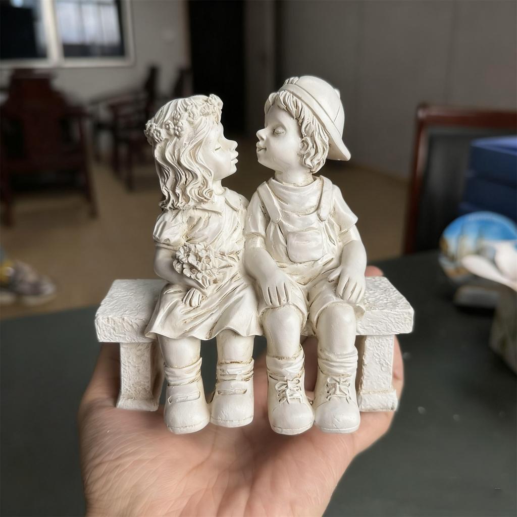 Boys, Girls, Youth, Children's Art, Courtyard Resin Ornaments, Pulsating Decorations, Sculptures