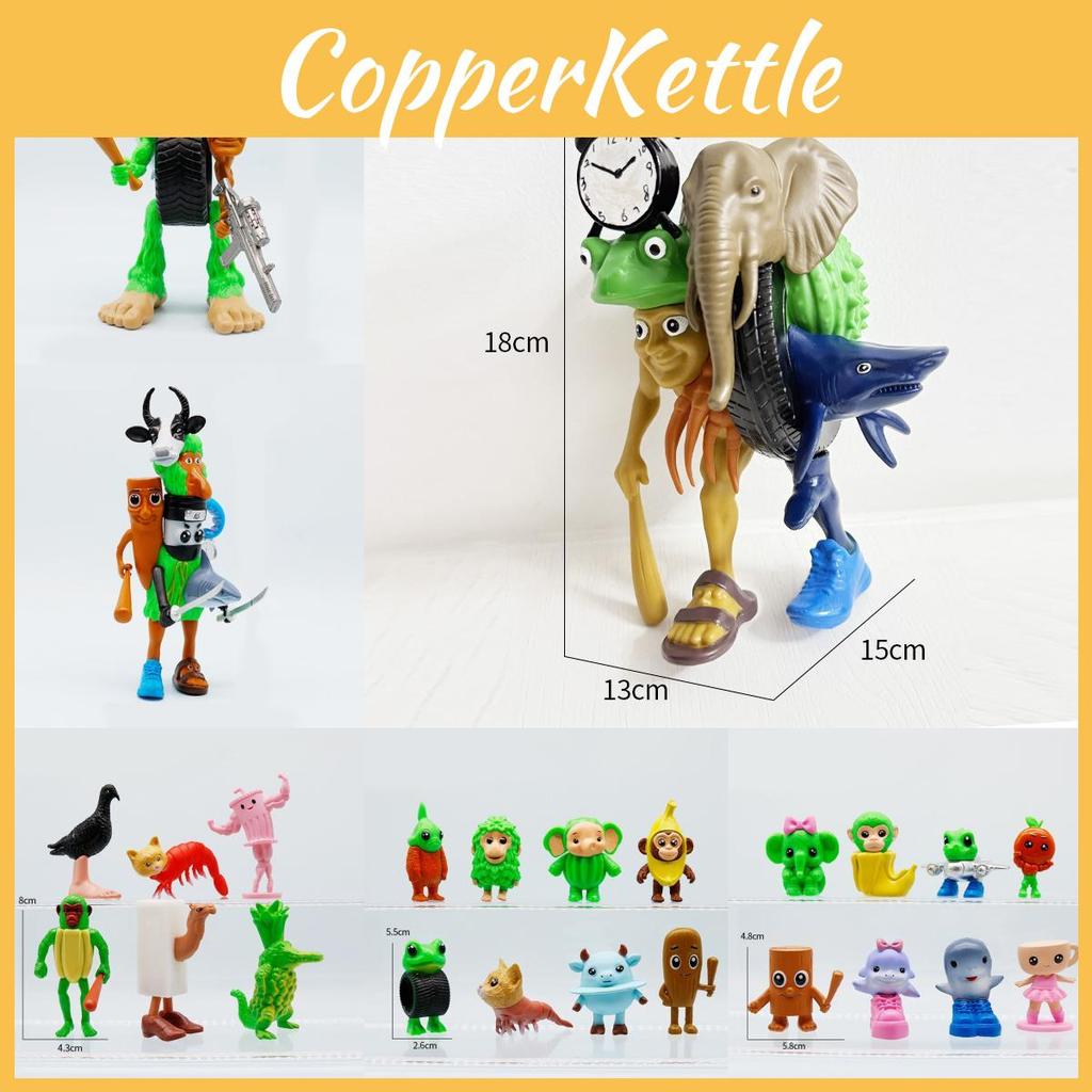 Italian Brainrot Al Pvc Mythical Creatures Figure Set With Collectible Design For Fantasy Enthusiasts