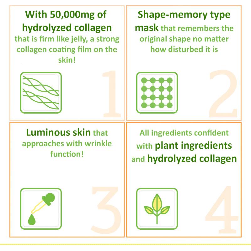 Увлажняющая маска для лица Elizavecca Green piggy Collagen jella pack 100 мл