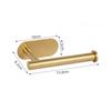 Stainless Steel Toilet Paper Holder No Drill Bathroom Tissue Holder Hanger Paper Towel Holders for Kitchen Bathroom Accessories