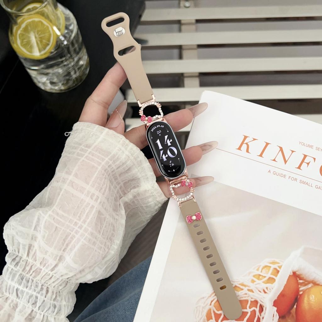 Ремешок для Mi Band 9 8 8pro 9 pro Global Smart Bracelet Pulseira для Xiaomi Mi Band 8 NFC Аксессуары для браслетов Redmi Band 4 5 Band