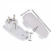 16A Rewireable Schuko Plug EU FR DE Standard Ultra Thin Hidden Power Connector AC Male Outlet Adapter