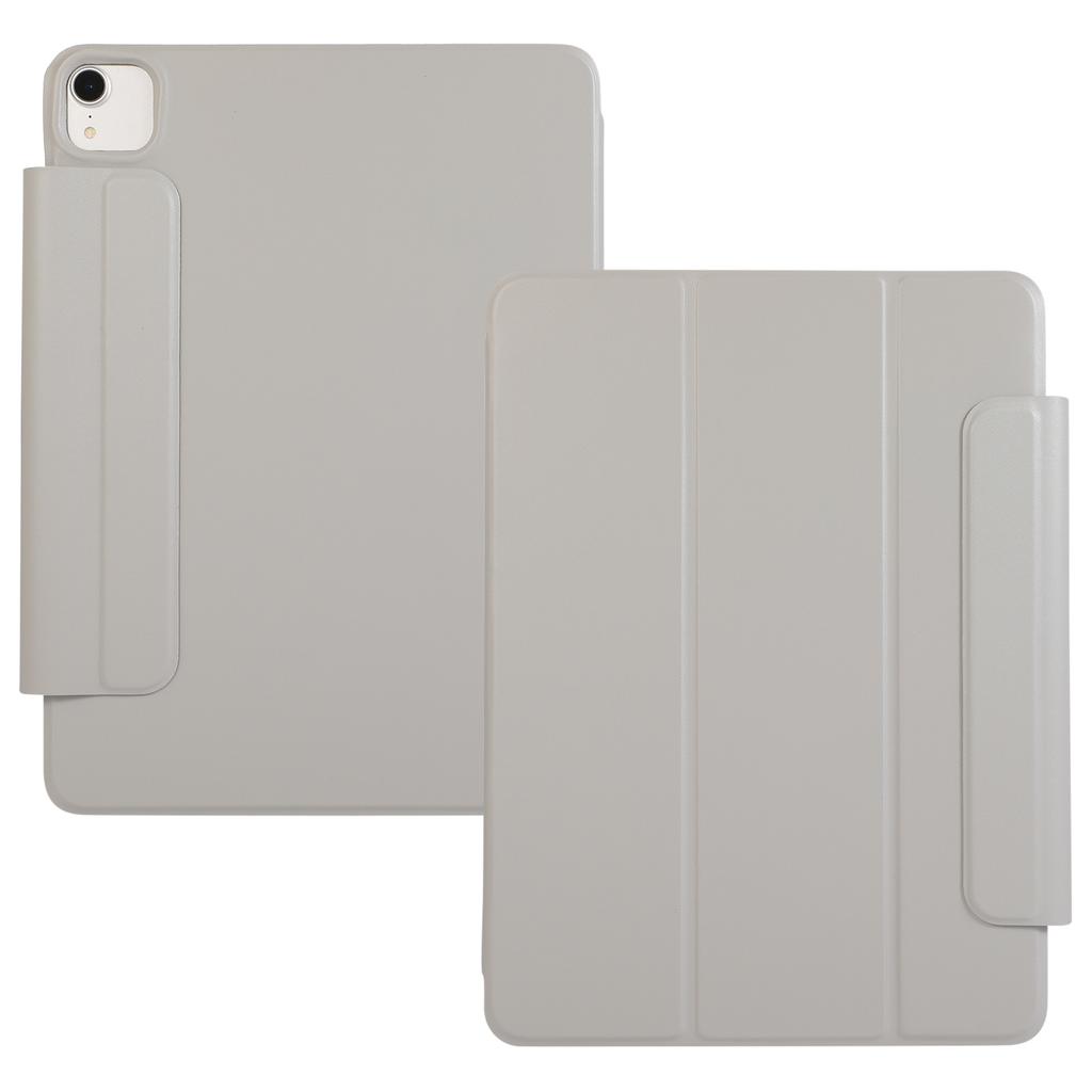 For iPad Air 13 (2025)/(2024) Case Magnetic Clasp Stand Folio PU Leather Tablet Cover Auto Wake/Sleep