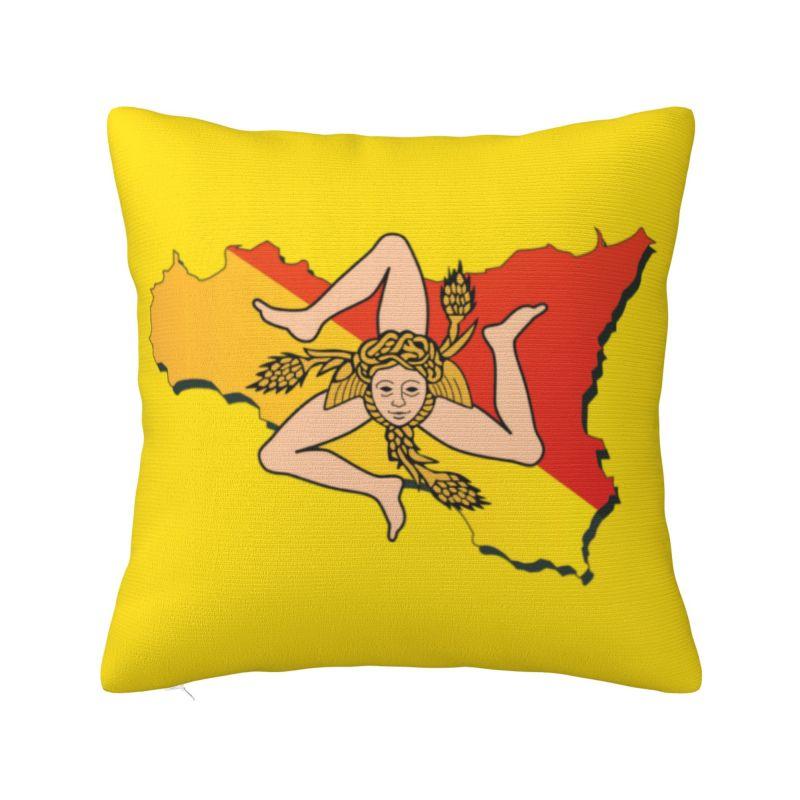 Motorcycle Sport Isle Of Man TT Races Cushion Cover cm Throw Pillow Case Living Room Decoration Sofa Chair Pillowslip