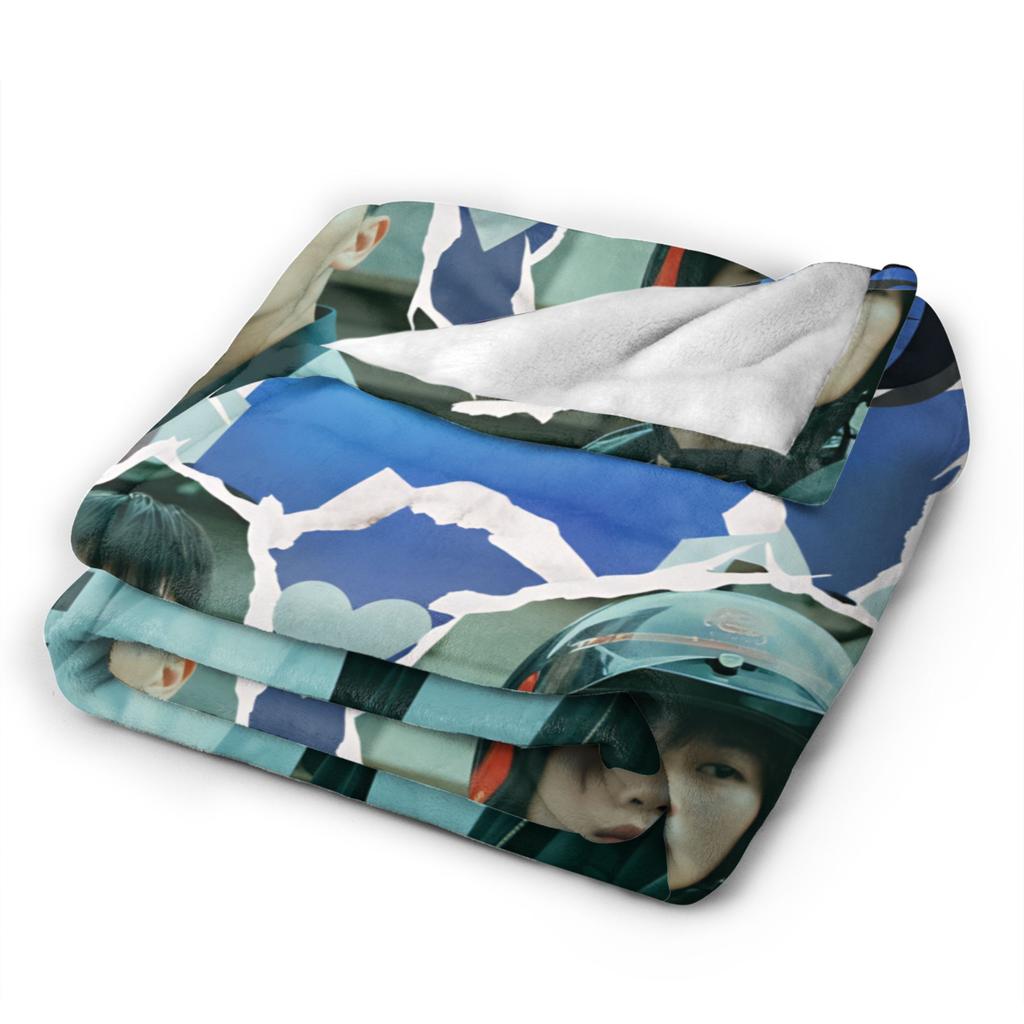 Фланелевое одеяло "Слабый герой" Зимнее Супертеплое Плед для студентов Дивана Кресла Новинка Покрывало Чехол для дивана-кровати