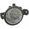 Pair of 9 LED Bumper Fog Light Driving Lamps Compatible with Altima Sentra Rogue FIT OE 26155-89927, 26150-89927; NI2593117, NI2592117