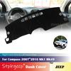 Для Jeep Compass 2007~2016 Противоскользящий чехол на панель приборов Защитная накладка Автоаксессуары Коврик-солнцезащита 2015 2014 2013 2012 2011