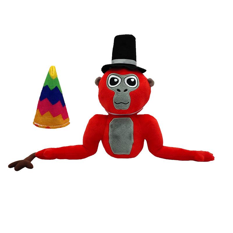 28Cm Gorilla Tag Plush Doll Colorful Gorilla Tag Monke Anime Plush Toys Soft Stuffed Animals Dolls Home Decoration Girls Gifts