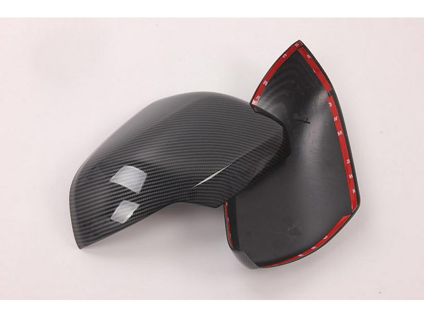 2019 L200/TRITON-ABS Декоративная накладка на зеркало заднего вида с рисунком из углеродного волокна