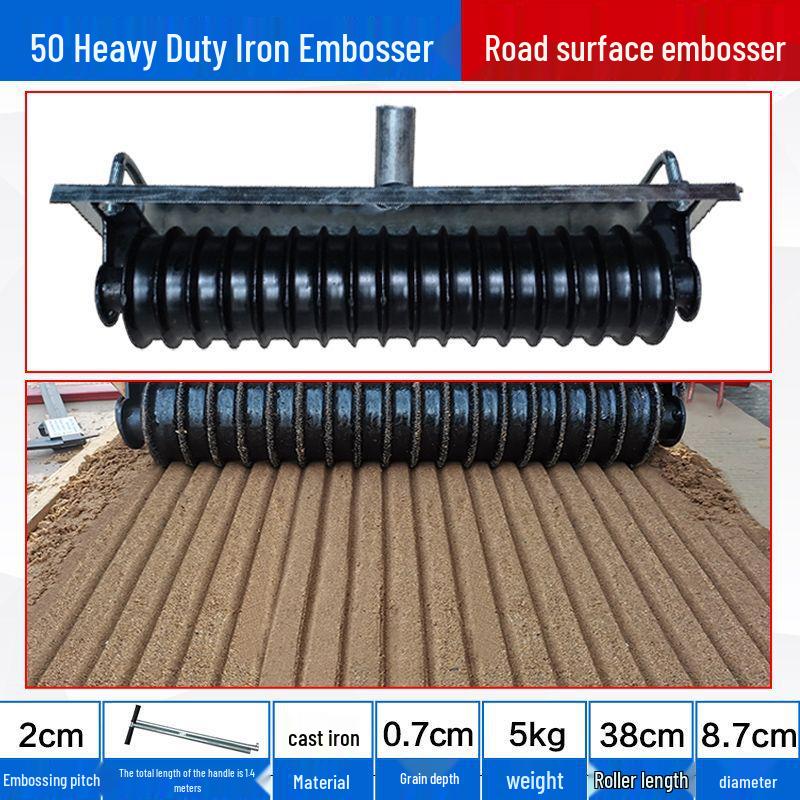 Concrete Pavement Texturizer and Anti-Slip Groover Roller Machine