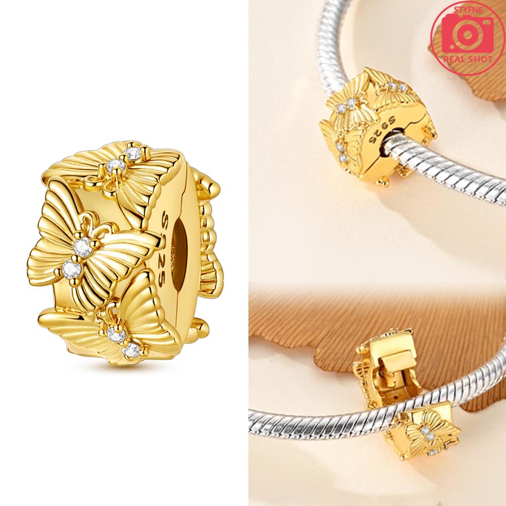 Gold Diy Charms Beads Inlaid Zircon Original Copper Sun Leopard Pendants Fit Bracelet Diy Jewelry Women Gift