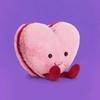 Плюшевая игрушка-макарон Jc Heart с 3D хлопковым наполнителем для подарков на День святого Валентина