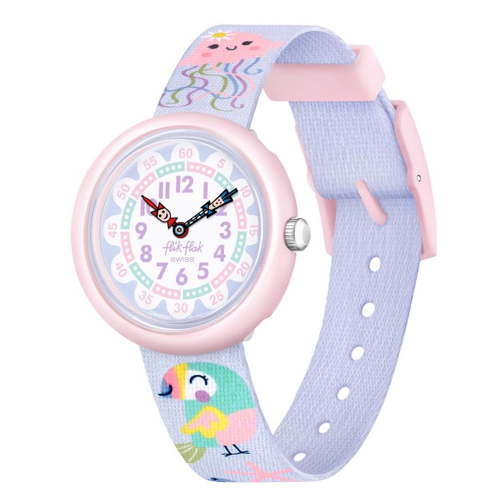 Kids Watch COLOR IN PASTEL Color In Pastel FBNP231 [Flick Flak]