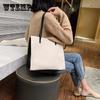 Women Vintage Handle Bag Casual Solid Color Handbags Female High-capacity Shoulder Bags Top-handle Bags