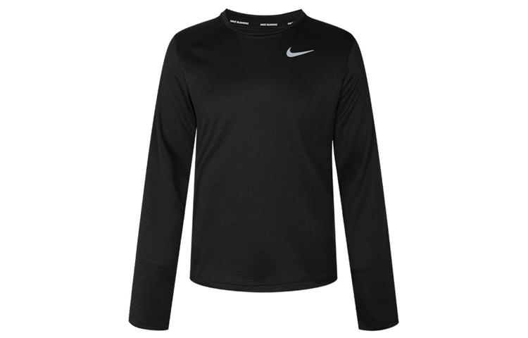 Nike T Shirts Men's Black Crew Neck Moderate Straight Fit BV4754-010