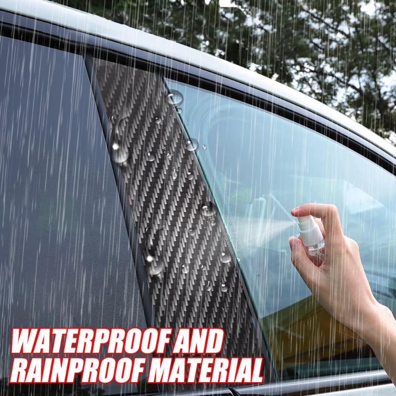 Крутые наклейки на стойки автомобиля, креативные наклейки с логотипом автомобиля, защитная пленка для стойки B, универсальная наклейка на стойку