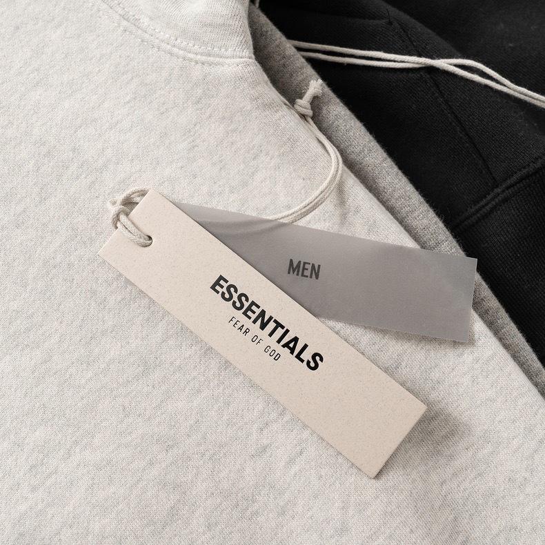 Мужская толстовка с капюшоном FOG Fear of God ESSENTIALS, американский стиль, с начесом