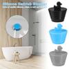 Laundry Kitchen Bathroom Silicone Bathtub Stoppers Shower Tub Bathtub Drain Plugs