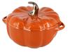 Cocotte Ceramic Heat Resistant Storage Container Microwave Safe Japanese La Cocotte Special Shape "Pumpkin 13cm" [Authorized Product] 40511-555