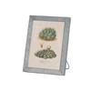 Dulton Galvanized Frame Stand A4 Sturdy and Sturdy Galvanized Frame Picture Frame Photo Stand Poster Frame Vertical 365 X 270 X 20mm RN-0400-A4