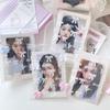 50Pcs Ins Ballet Style Photocard Protector Kpop Bowknot Print Self-Adhesive Opp Bags Card Sleeve Gift Packaging Self Sealing Bag