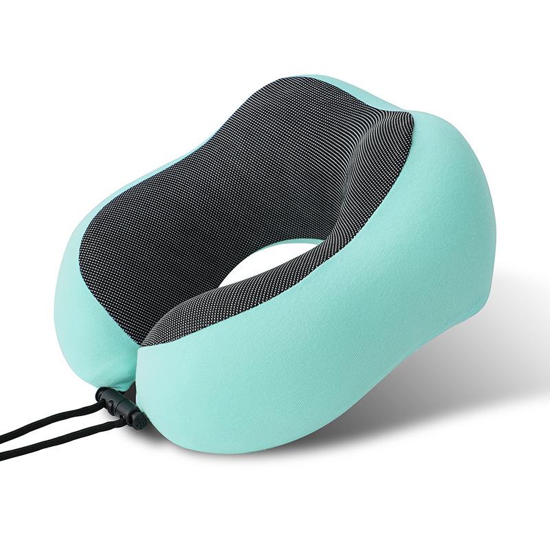 Pure cotton skin-friendly and breathable travel neck pillow, neck pillow U-shaped pillow