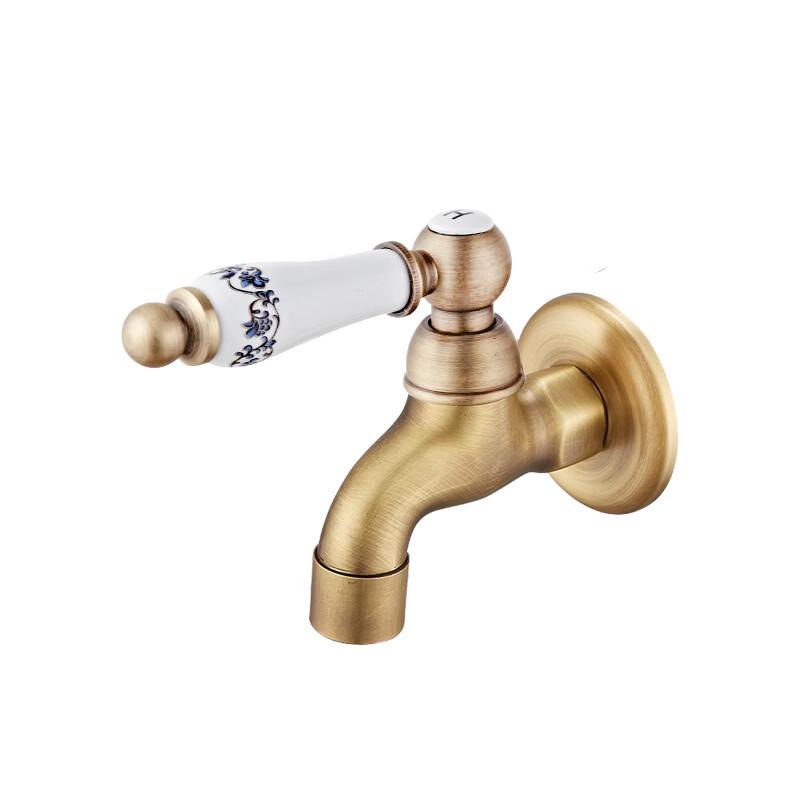 TLXT Antique Ceramic Mop Sink Faucet
