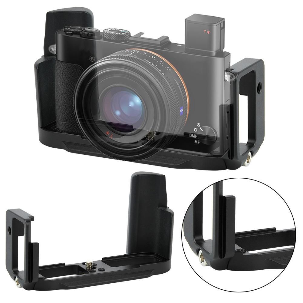 Металлическая быстросъемная пластина L с вертикальным держателем для руки для камеры Sony RX1 RX1R II RX2