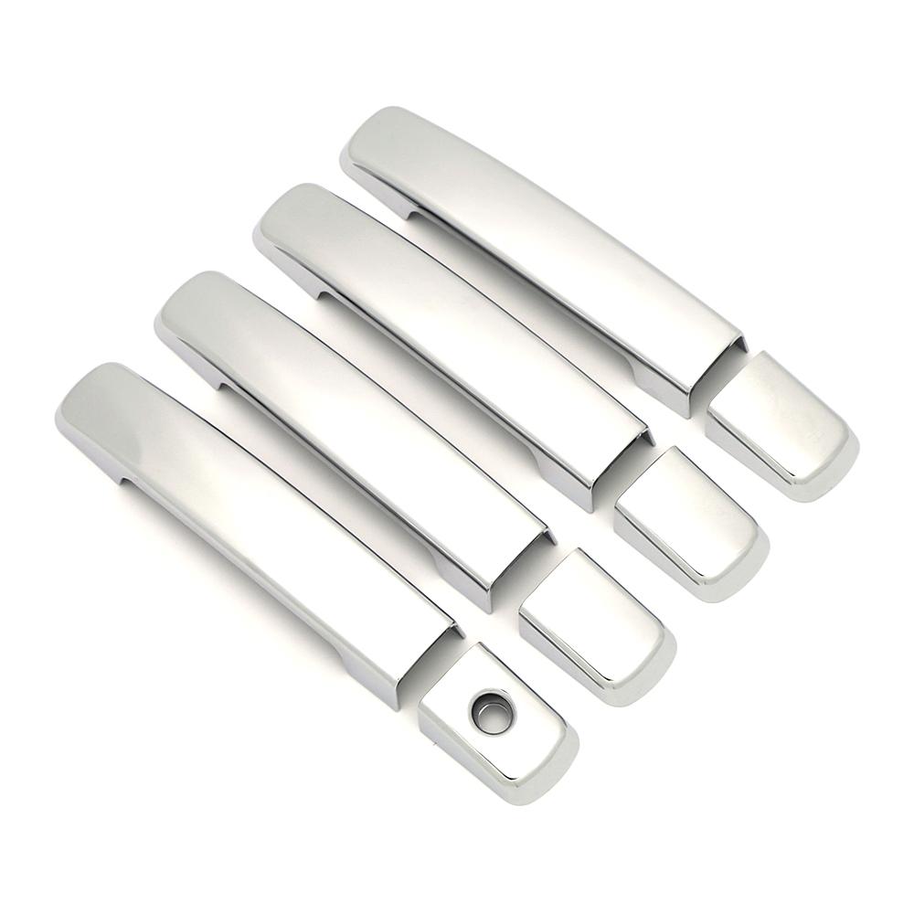 Хромированная крышка ручки боковой двери для Nissan Qashqai J10 Altima Pathfinder R51 Navara D40 Sentra Maxima Quest