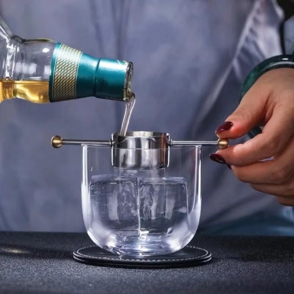 30ml Bar Measure Cup Stainless Steel Bartender Measuring Tools Cocktail Jigger Bartending Use