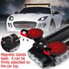 12V 23inch Double Side LED Strobe Light Bar Amber Emergency Hazard Warning Safety Beacon Flashing Light for Vehicles Cars Tow
