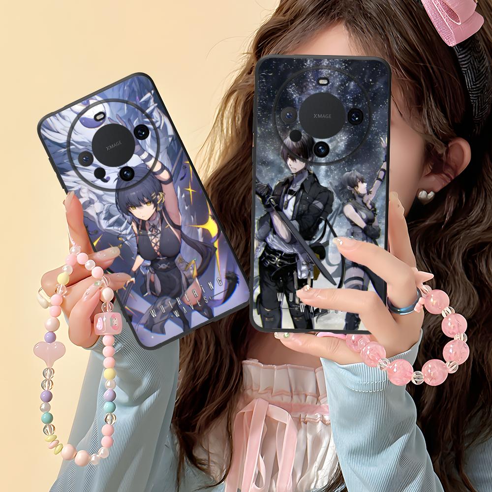 Чехол для мобильного телефона Wuthering Waves Rover Матовый ТПУ для Huawei Mate 60 50 40 30 20 10 Pro Plus Lite E 5G Цветной Печатный Чехол