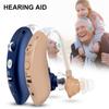 S-25 Rechargeable Hearing Aid Digital BTE Hearing Aids Adjustable Tone Sound Amplifier Portable Deaf Elderly Digital Hearing Aid