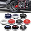 54mm 4pcs Car Wheel Center Hub Metal Emblem Cap Cover for Ford Focus 2 Mk3 F150 Mondeo C-Max Fusion Ranger Escort Explorer Kuga