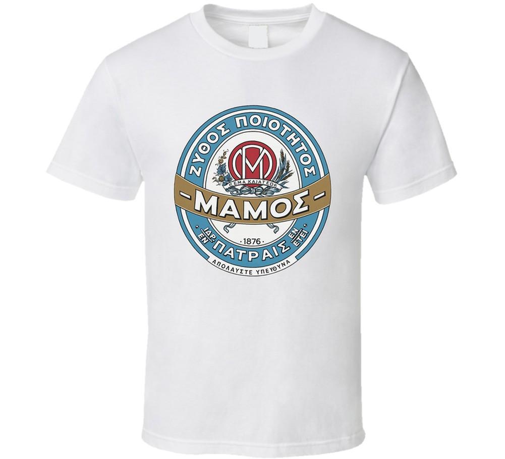 Футболка с логотипом пива Mamos